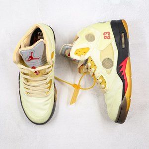Off-White x Air Jordan 5 “Sail”